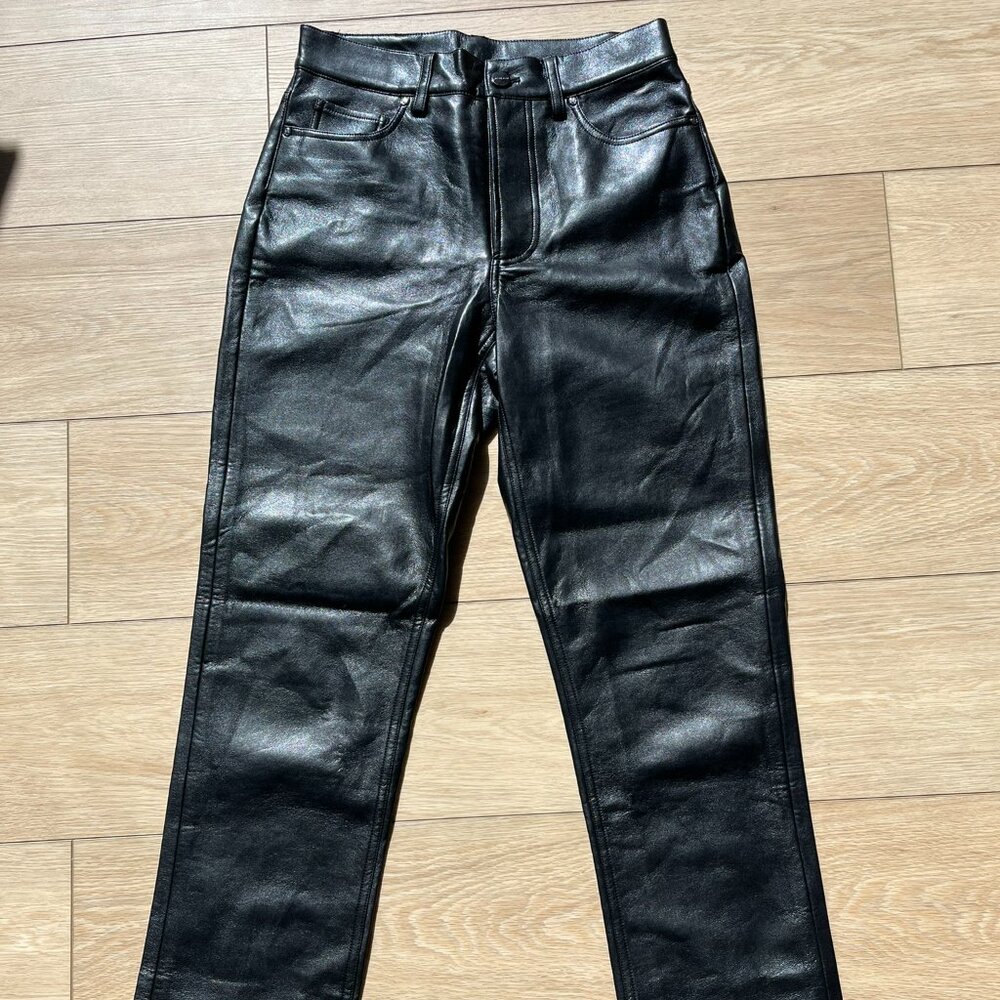 Anine Bing Leather Pants Size 25